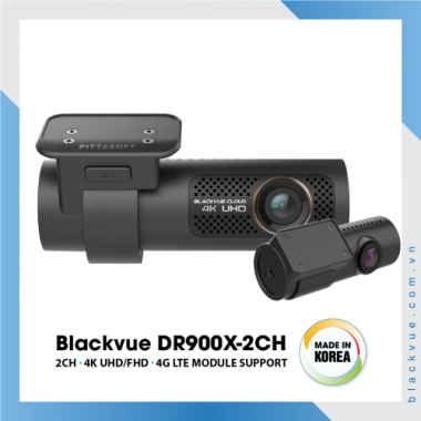Camera hành trình Blackvue DR900X-2CH 4K cao cấp cho ô tô