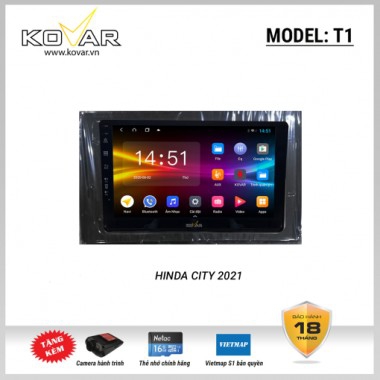 Màn hình DVD Android KOVAR T1 – Honda City 2021