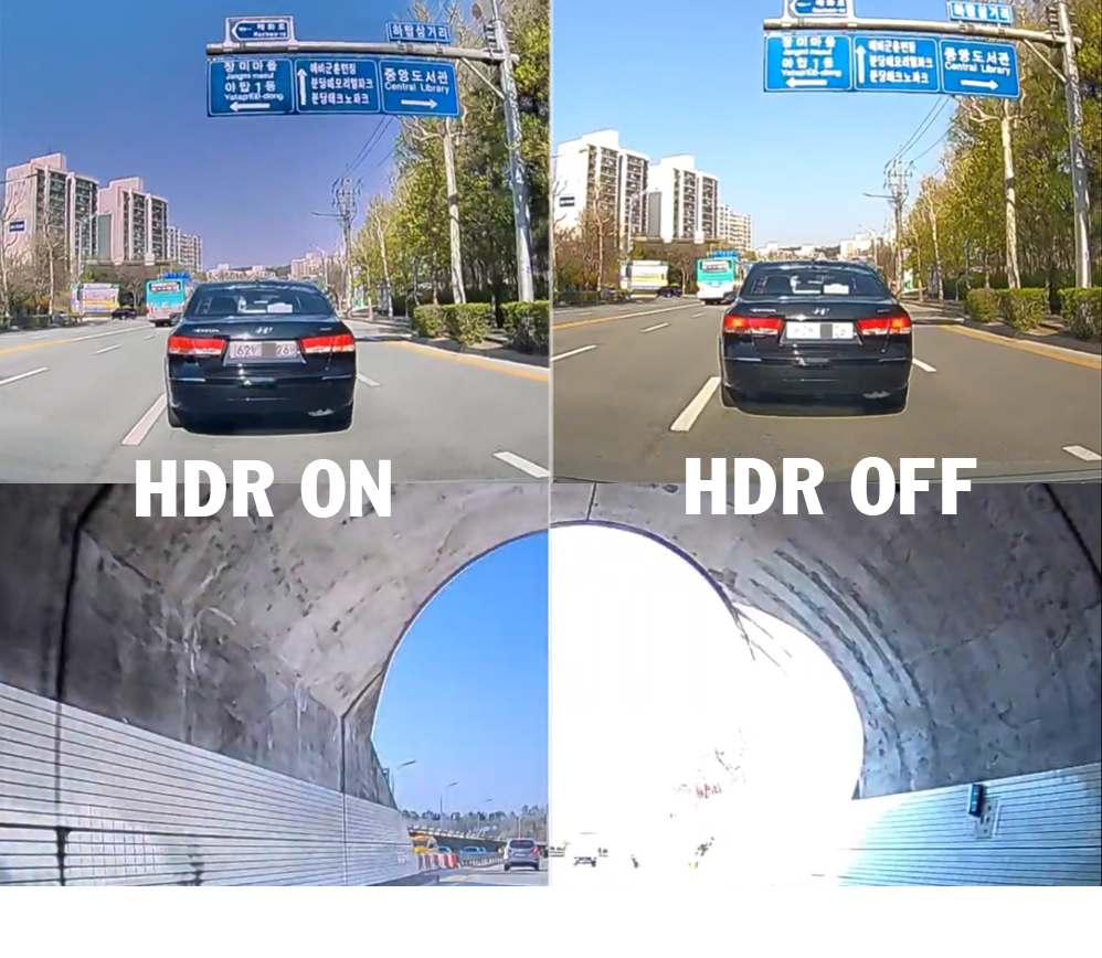 Chế độ quay HDR của FineVu